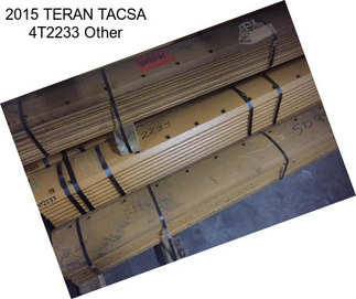 2015 TERAN TACSA 4T2233 Other