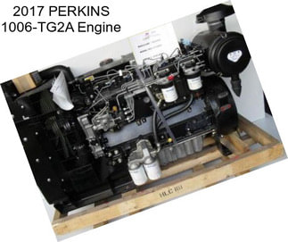 2017 PERKINS 1006-TG2A Engine