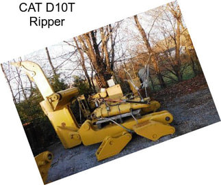 CAT D10T Ripper