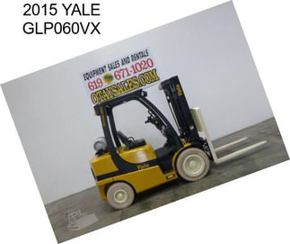 2015 YALE GLP060VX