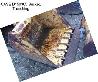 CASE D150365 Bucket, Trenching