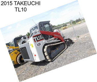 2015 TAKEUCHI TL10