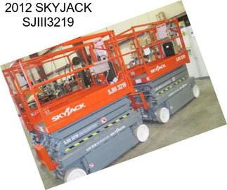 2012 SKYJACK SJIII3219