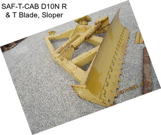 SAF-T-CAB D10N R & T Blade, Sloper