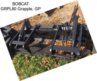BOBCAT GRPL80 Grapple, GP