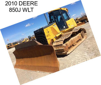 2010 DEERE 850J WLT