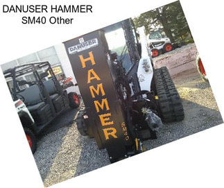 DANUSER HAMMER SM40 Other