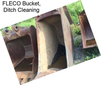 FLECO Bucket, Ditch Cleaning