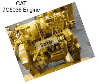 CAT 7C5036 Engine