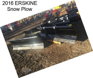 2016 ERSKINE Snow Plow
