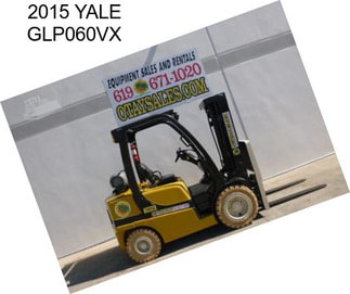 2015 YALE GLP060VX