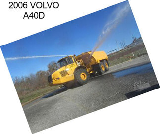 2006 VOLVO A40D