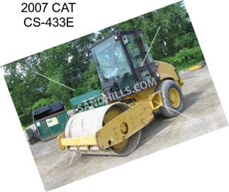2007 CAT CS-433E