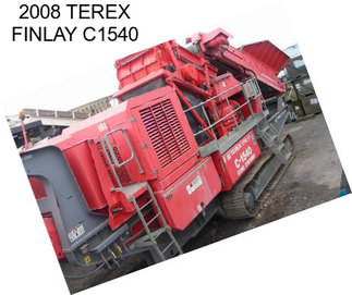 2008 TEREX FINLAY C1540