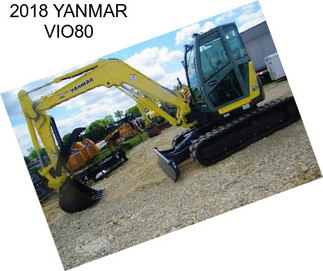 2018 YANMAR VIO80