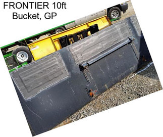 FRONTIER 10ft Bucket, GP