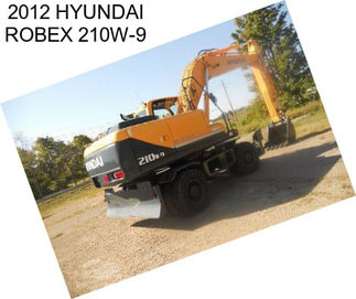 2012 HYUNDAI ROBEX 210W-9