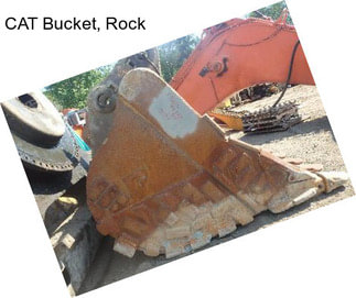 CAT Bucket, Rock