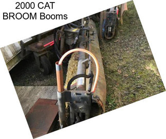 2000 CAT BROOM Booms