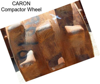 CARON Compactor Wheel