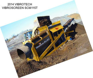 2014 VIBROTECH VIBROSCREEN SCM115T