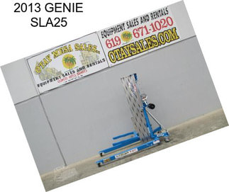 2013 GENIE SLA25