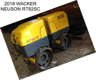 2018 WACKER NEUSON RT82SC