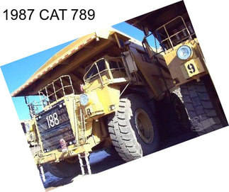 1987 CAT 789