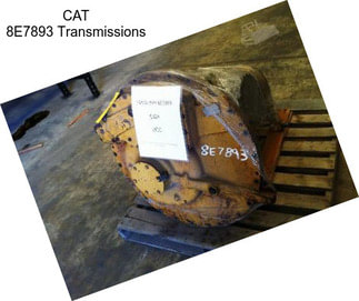 CAT 8E7893 Transmissions