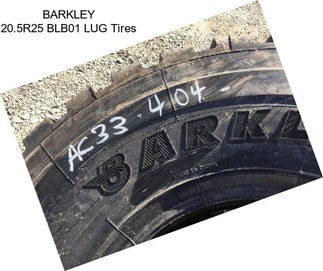 BARKLEY 20.5R25 BLB01 LUG Tires