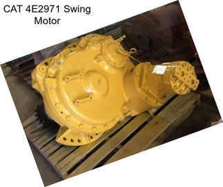 CAT 4E2971 Swing Motor