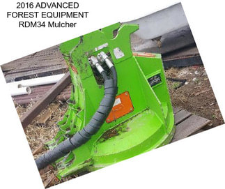 2016 ADVANCED FOREST EQUIPMENT RDM34 Mulcher