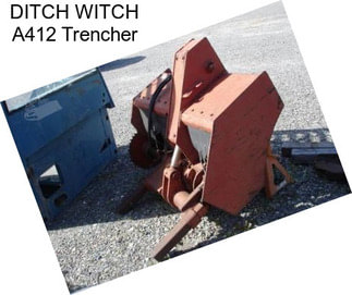 DITCH WITCH A412 Trencher