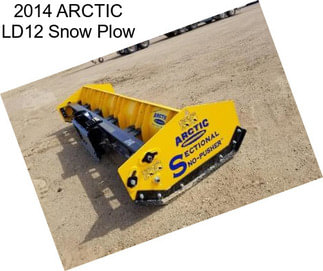 2014 ARCTIC LD12 Snow Plow