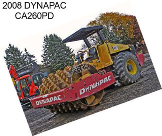 2008 DYNAPAC CA260PD