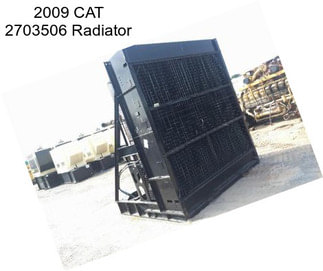 2009 CAT 2703506 Radiator