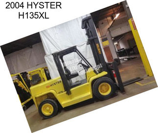 2004 HYSTER H135XL