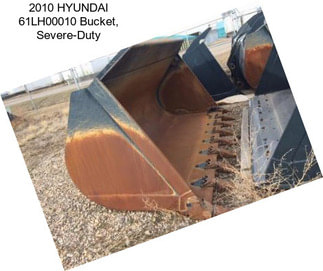 2010 HYUNDAI 61LH00010 Bucket, Severe-Duty