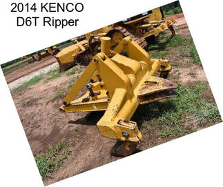 2014 KENCO D6T Ripper