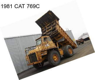 1981 CAT 769C