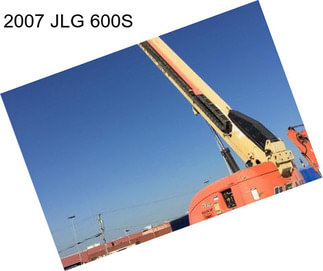2007 JLG 600S