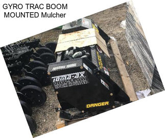 GYRO TRAC BOOM MOUNTED Mulcher