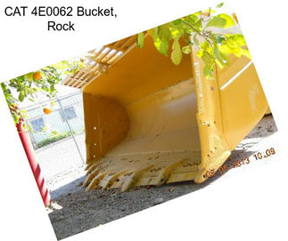 CAT 4E0062 Bucket, Rock