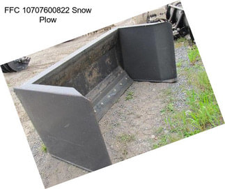 FFC 10707600822 Snow Plow