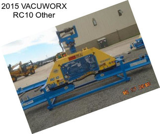 2015 VACUWORX RC10 Other