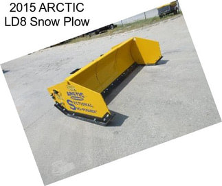 2015 ARCTIC LD8 Snow Plow