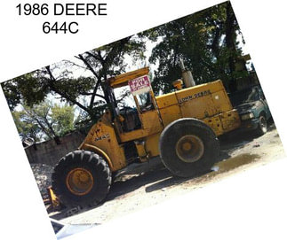 1986 DEERE 644C