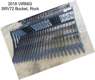 2018 VIRNIG SRV72 Bucket, Rock