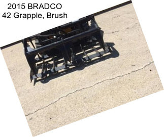2015 BRADCO 42 Grapple, Brush