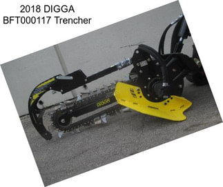 2018 DIGGA BFT000117 Trencher